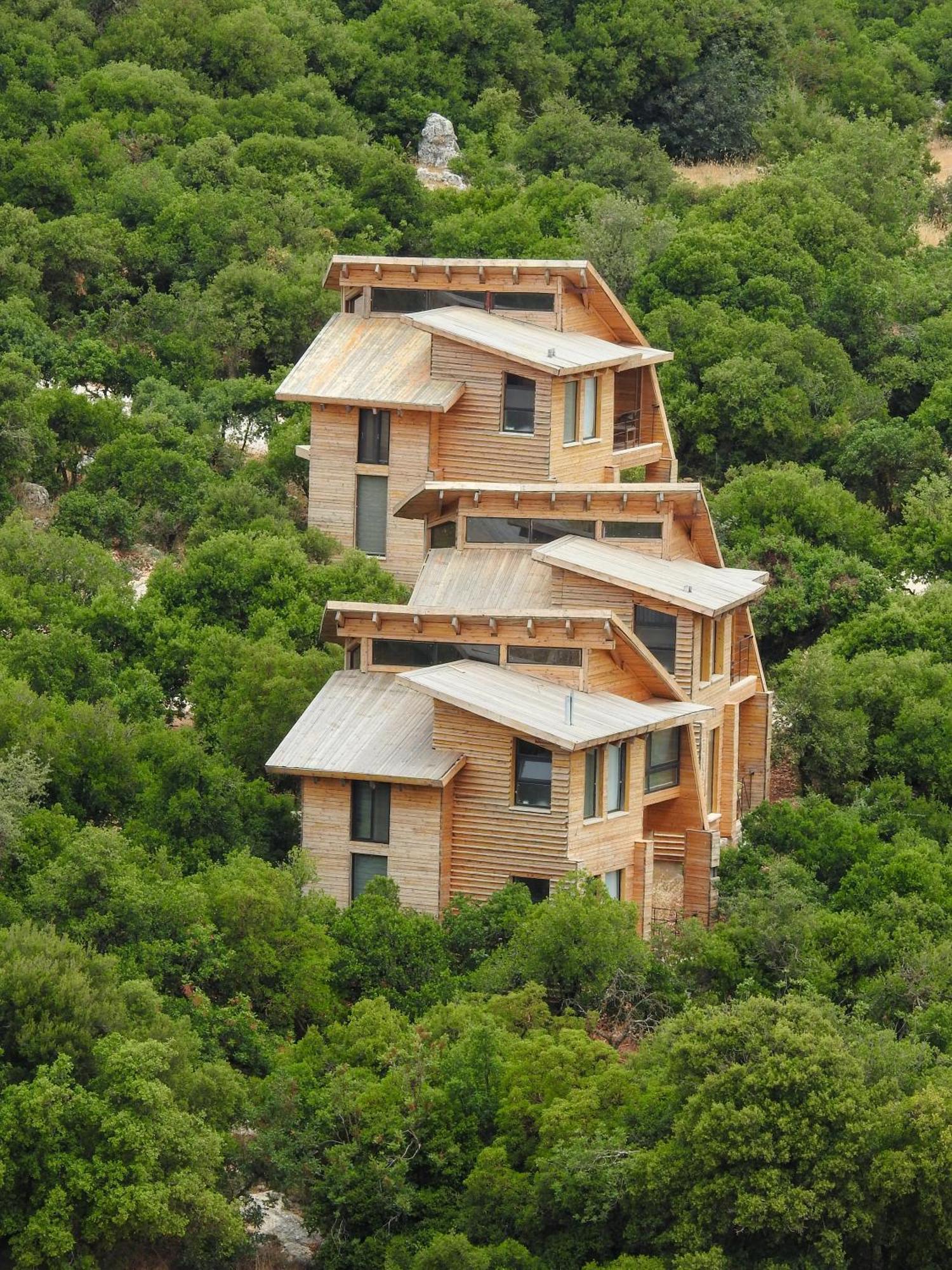 Готель Ajloun Forest Reserve Екстер'єр фото